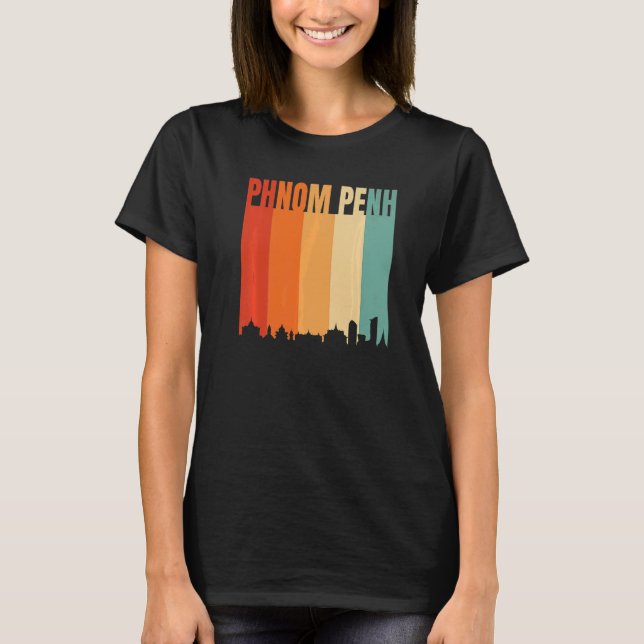 Phnom Penh Skyline   T-Shirt (Vorderseite)