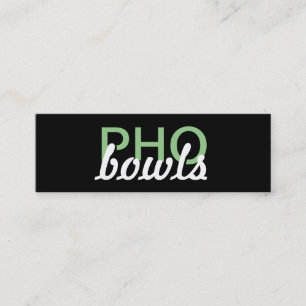 Pho Bowls Lochkarte Treuekarte