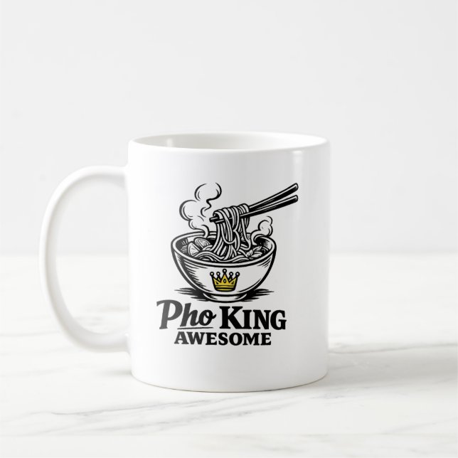 Pho King Awesome Kaffeetasse (Links)