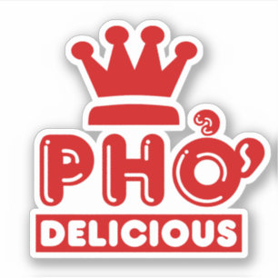 Pho King Delicious Aufkleber