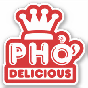 Pho King Delicious Aufkleber