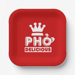 Pho King Delicious Pappteller