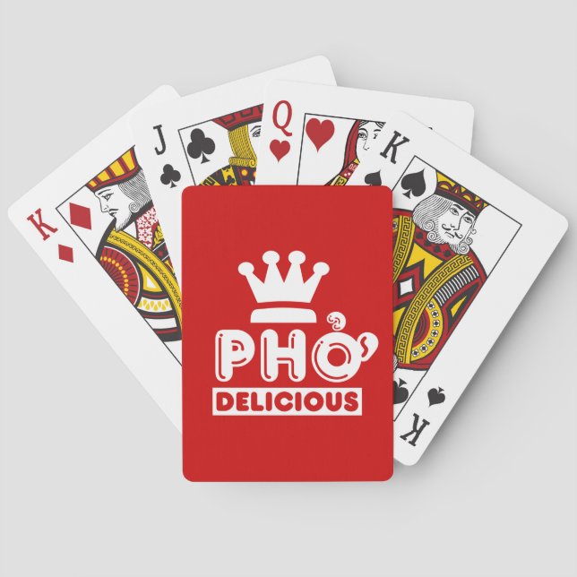 Pho King Delicious Spielkarten (Rückseite)