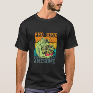 Pho King Food Pub Iguana Pho Bowl Asian Noodle So T-Shirt