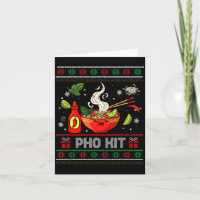 Pho Kit Apparel hässliche Weihnachts-Pyjamas passe