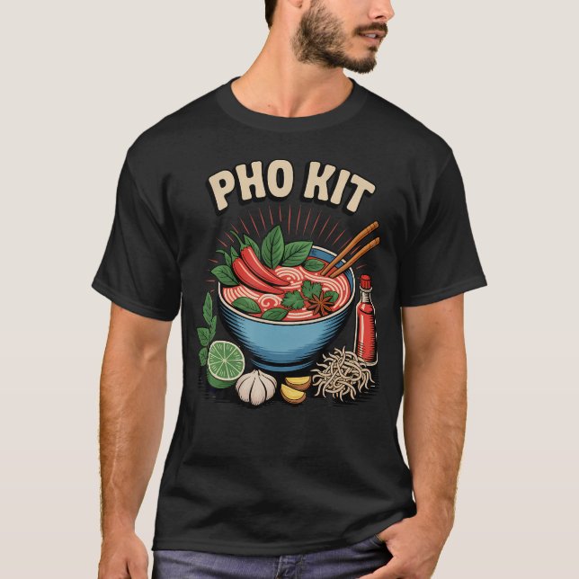 Pho Kit Suppe T-Shirt (Vorderseite)