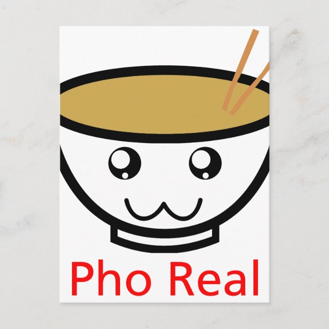 Pho Real Postkarte (Vorderseite)