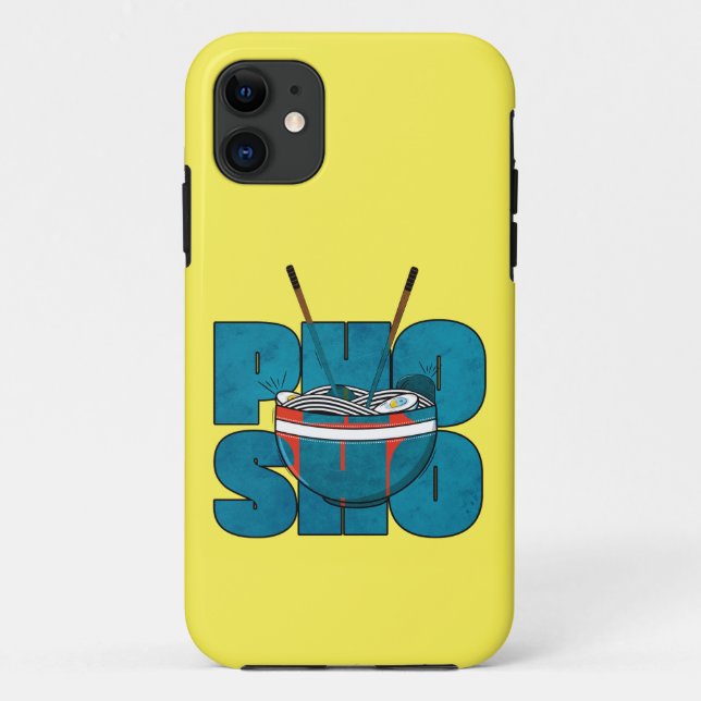 pho sho - vietnamesisches Lebensmittelgeschenk Case-Mate iPhone Hülle (Rückseite)