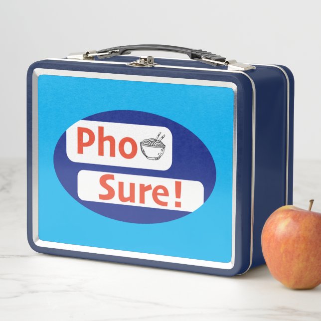 Pho Sure Printdesign: Youtube Merchandise @letsle Metall Brotdose (Beispiel)