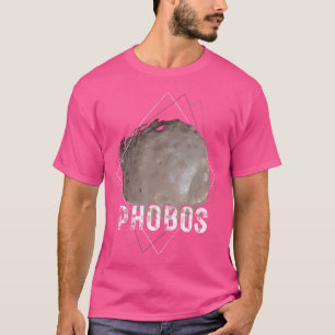 Phobos Mars Moon Solar System Space Astronomie T-Shirt