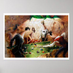 Phoca - Thumb Billiards Party Poster