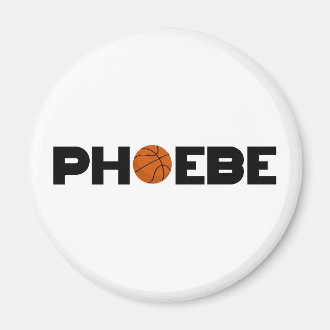 Phoebe Basketball Magnet (Vorne)