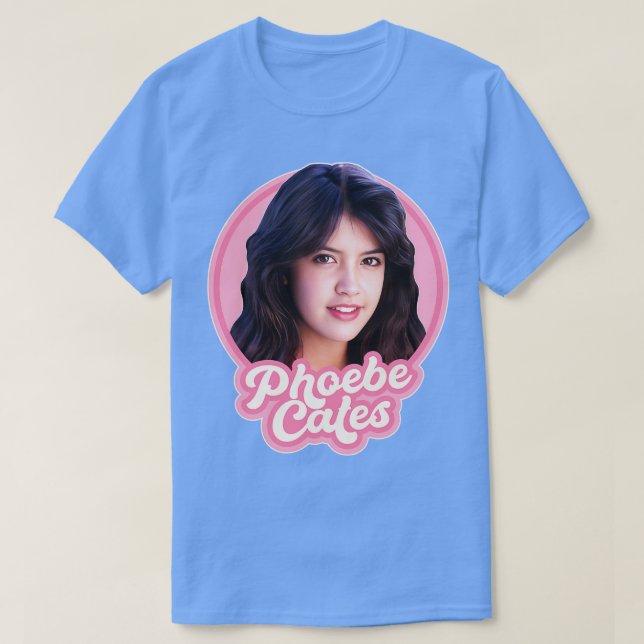 Phoebe Cates 80er Celebrity Crush T-Shirt (Design vorne)