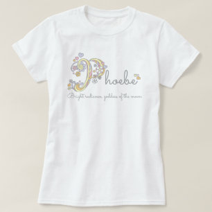 Phoebe Girls nennen dekorative Brunnenmeinung T-Shirt