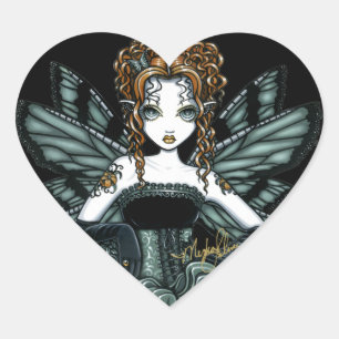 "Phoebe" Gothic Couture Butterfly Fairy Stickers
