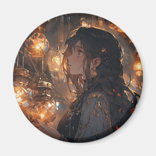 Phoebe in der Halle der Lanterns Magnet