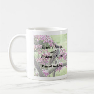 Phoebe in einem Redbud Tree Kaffeetasse