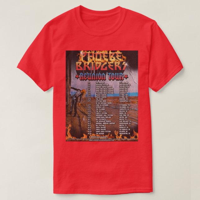 Phoebe Wiedersehen Tou T-Shirt (Design vorne)