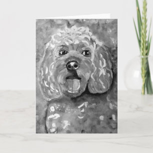 PhoebethePrincess, Cavapoo, Gruß-Karte Karte