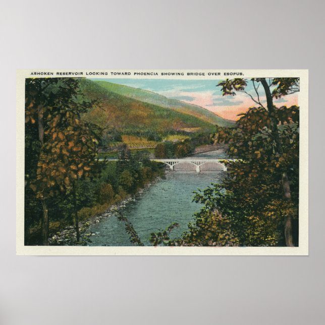 Phoencia, Brücke über Esopus Poster (Vorne)