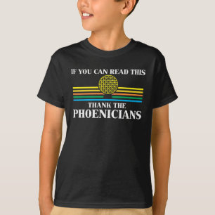 Phoenicia History Teacher Vielen Dank T-Shirt