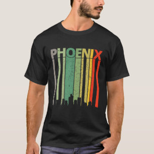 Phoenix 80's Vintag Retro Phoenix Skyline T-Shirt