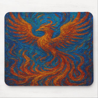 Phoenix Abstract Mousepad