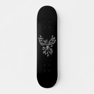 Phoenix-Anstieg auf Schwarz  Skateboard