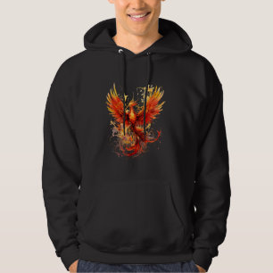 Phoenix-Anstieg des Feuer Phoenix-Vogel-Verjüngung Hoodie