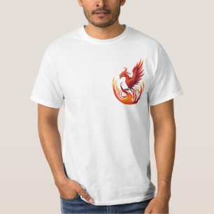 Phoenix-Anstieg - Symbol für Stärke und Erneuerung T-Shirt