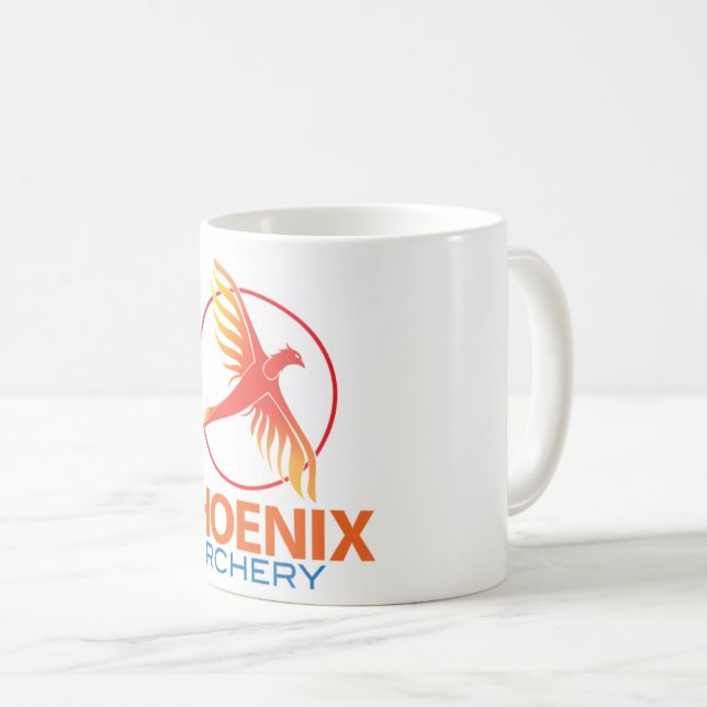 Phoenix Archery NH Tasse (VorderseiteRechts)