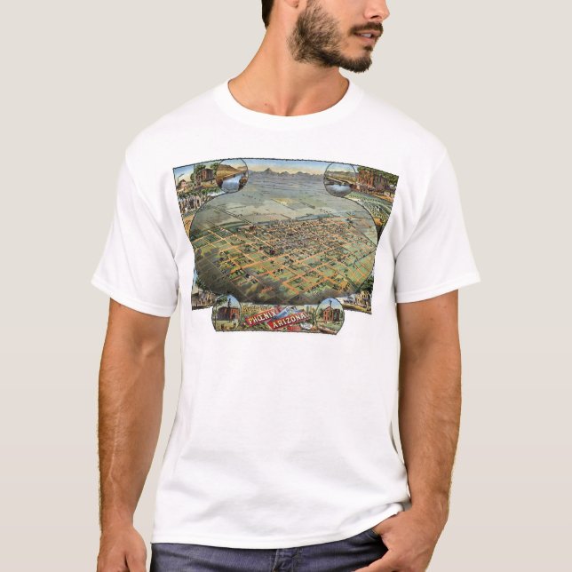 Phoenix, Arizona - 1885 T-Shirt (Vorderseite)