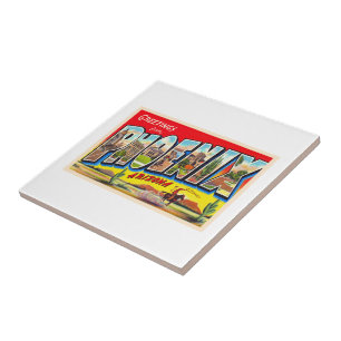 Phoenix Arizona AZ Vintager Großbuchstabe Postkar Fliese