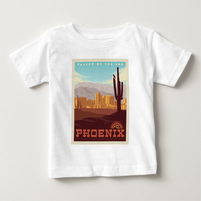 Phoenix, Arizona Baby T-shirt (Vorderseite)