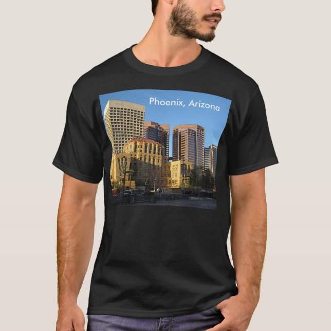 Phoenix, Arizona Downtown T-Shirt (Vorderseite)