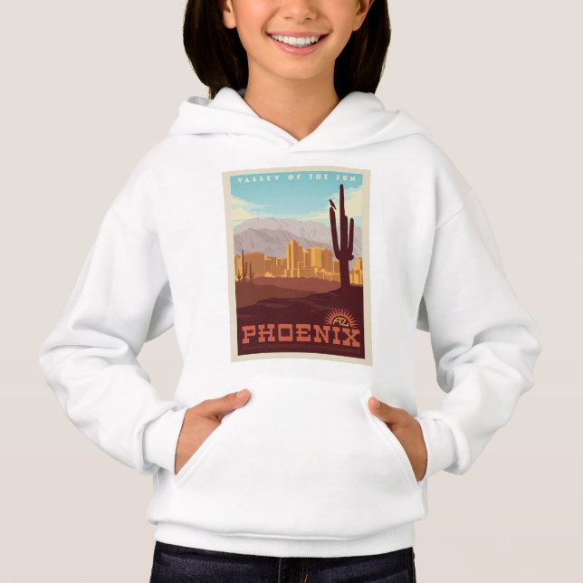 Phoenix, Arizona Hoodie (Vorderseite)