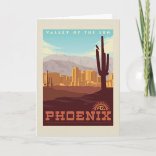 Phoenix, Arizona Karte