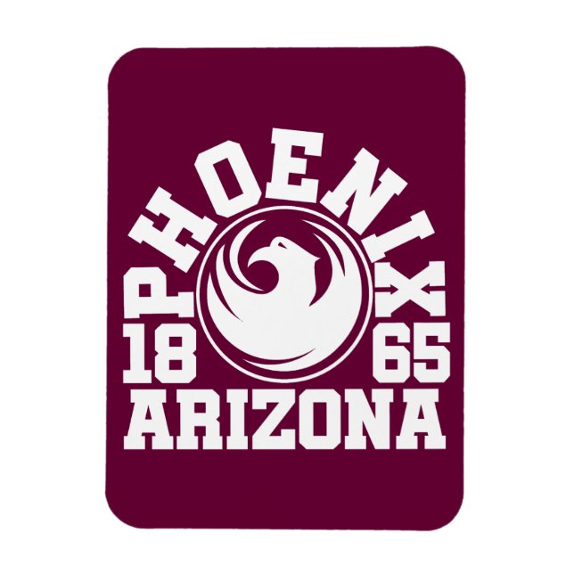 Phoenix,Arizona Magnet (Vertikal)