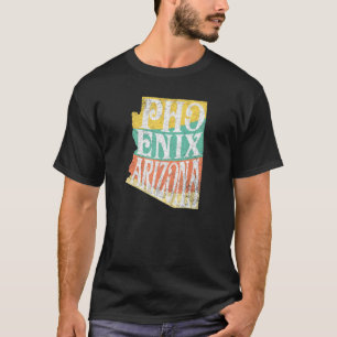 Phoenix Arizona Psychedelic Bohemisch Graphic T-Shirt
