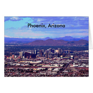Phoenix Arizona Skyline am Tag