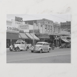 Phoenix, Arizona, Street Scene 1940 Postkarte
