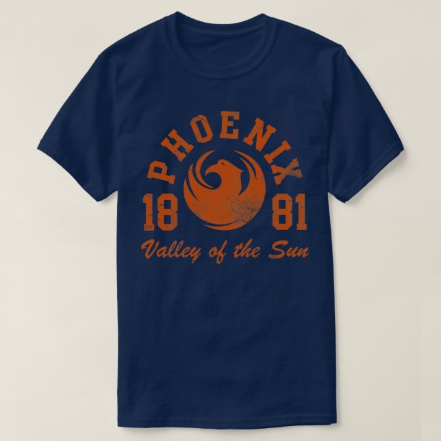 Phoenix Arizona Tal der Sonne T-Shirt (Design vorne)