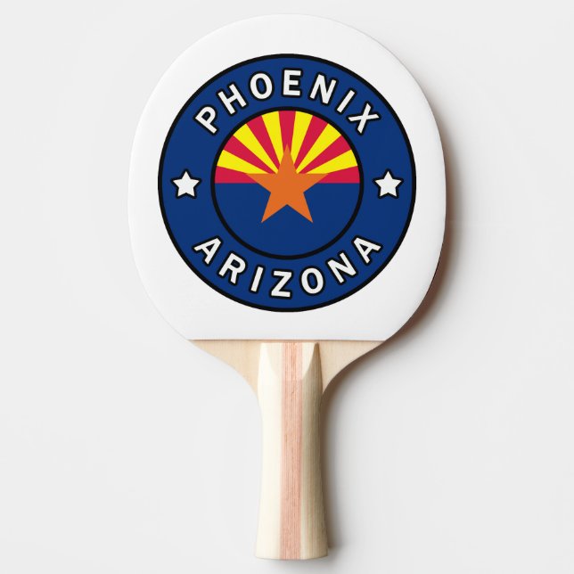 Phoenix Arizona Tischtennis Schläger (Vorderseite)