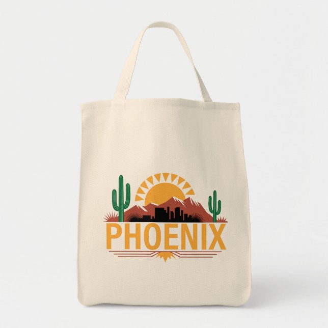 Phoenix Arizona Tragetasche (Vorne)