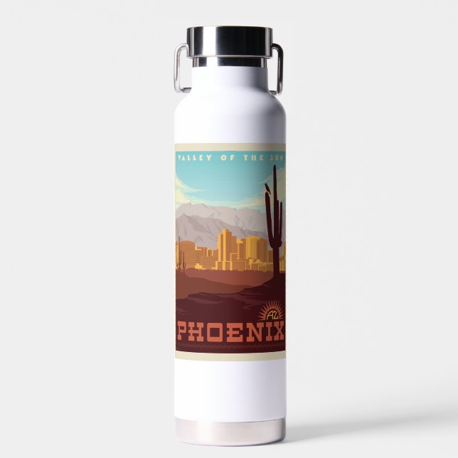 Phoenix, Arizona Trinkflasche (Vorne)