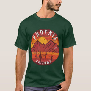 Phoenix Arizona Wüsten Grafik T-Shirt