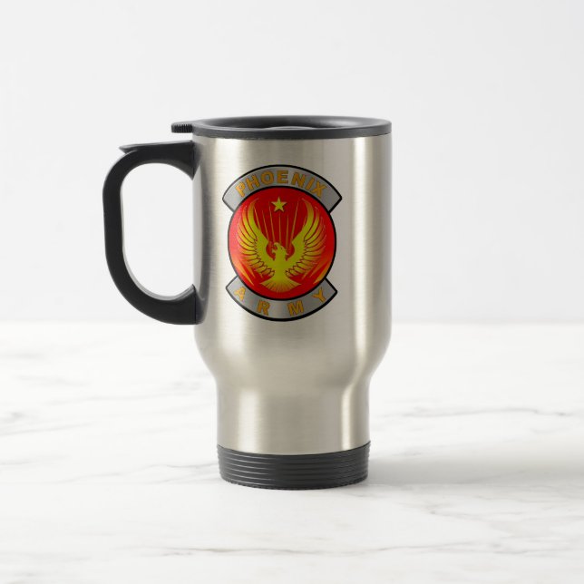 Phoenix Army Travel Mug Reisebecher (Links)