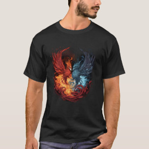 Phoenix Artwork Mythische Vogelverjüngung Phoenix T-Shirt