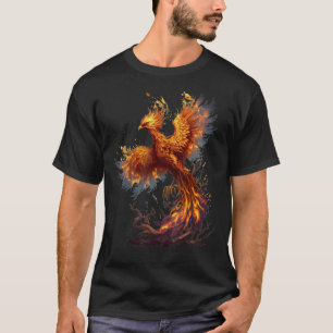 Phoenix Aufstieg aus der Asche Auferstehung Neu T-Shirt