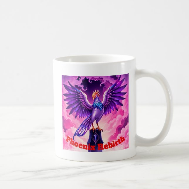 Phoenix Aufstieg  Kaffeetasse (Rechts)